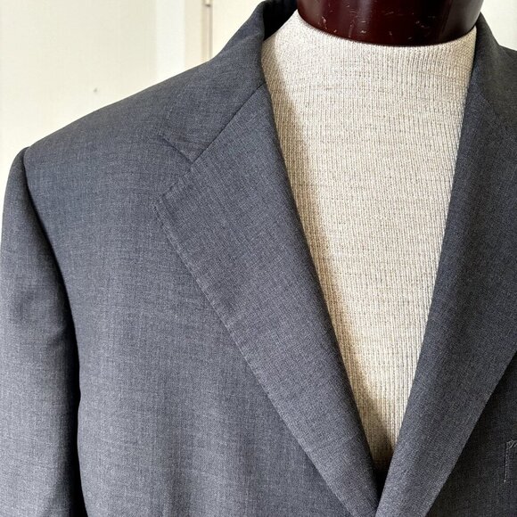 Corneliani $2000 Blazer 48L‎ Wool Sport Coat Suit Jacket Made in Italy - Picture 1 of 14